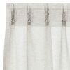vidaXL Voile F&uuml;gg&ouml;ny f&uuml;gg&ouml;ny&ouml;kkel 2 pcs Kr&eacute;m 140 x 140 cm Poli&eacute;szter