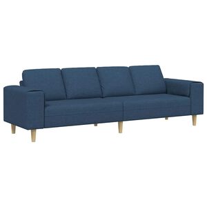 vidaXL Nappali Kanap&eacute; K&eacute;k 250 x 77 x 76 cm Poli&eacute;szter