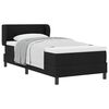 vidaXL Boxrug&oacute;s &aacute;gy fejt&aacute;ml&aacute;val Fekete 80 x 200 cm sz&ouml;vet