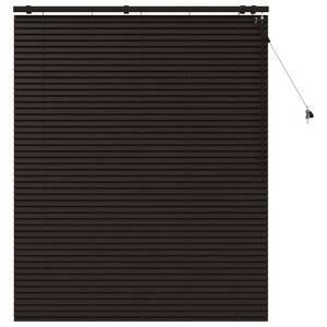 vidaXL Zsaluzia S&ouml;t&eacute;t Barna 130 x 160 cm 35 mm Massz&iacute;v Paulownia fa
