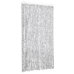 vidaXL vil&aacute;gossz&uuml;rke &eacute;s s&ouml;t&eacute;tsz&uuml;rke zsen&iacute;lia rovarf&uuml;gg&ouml;ny 100 x 200 cm