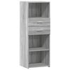 vidaXL sz&uuml;rke sonoma szerelt fa magasszekr&eacute;ny 45 x 42,5 x 124 cm