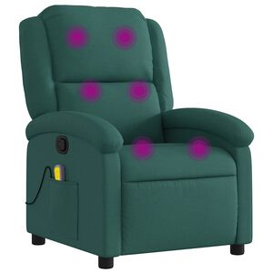 vidaXL s&ouml;t&eacute;tz&ouml;ld sz&ouml;vet d&ouml;nthető massz&aacute;zsfotel