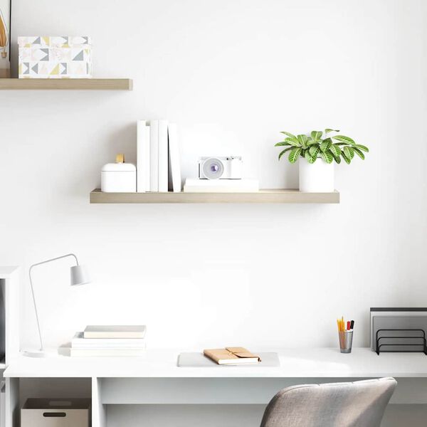 vidaXL t&ouml;lgysz&iacute;nű MDF lebegő fali polc 90 x 23,5 x 3,8 cm