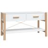 vidaXL feh&eacute;r szerelt fa TV-szekr&eacute;ny 82x38x45 cm
