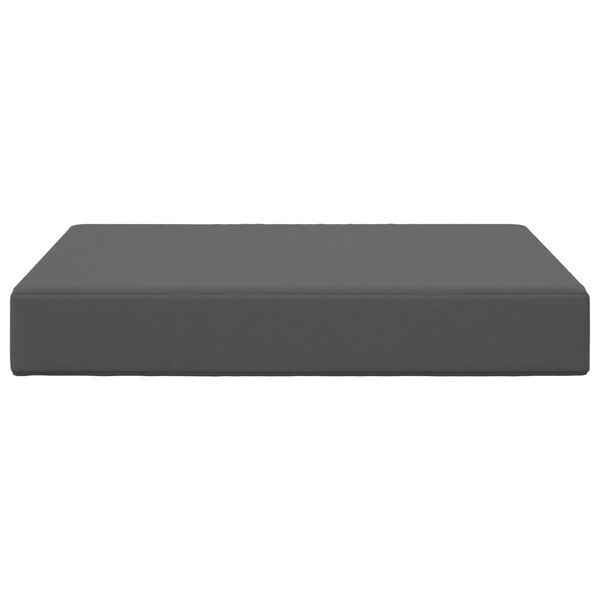vidaXL K&uuml;lt&eacute;ri kanap&eacute; p&aacute;rna Antracit 60 x 60 x 8 cm Poli&eacute;szter