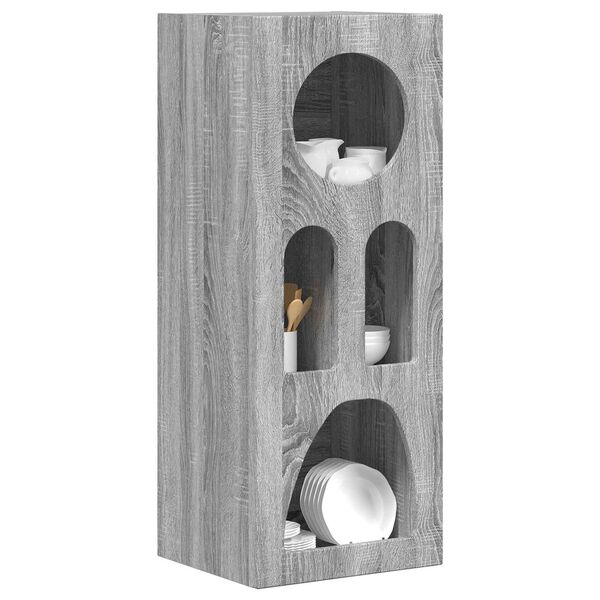 vidaXL Sz&eacute;f Sz&uuml;rke Sonoma 40 x 35 x 100,5 cm Faanyag