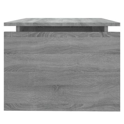 vidaXL szürke sonoma szerelt fa dohányzóasztal 68x50x38 cm