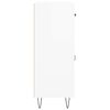 vidaXL feh&eacute;r szerelt fa t&aacute;lal&oacute;szekr&eacute;ny 69,5 x 34 x 90 cm