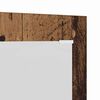 vidaXL Fali Kabáthorog tárolóval Régi fa 96 x 1.5 x 90 cm Faanyag