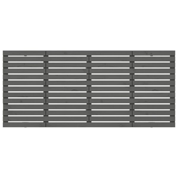 vidaXL sz&uuml;rke t&ouml;m&ouml;r fenyőfa fali fejt&aacute;mla 206 x 3 x 91,5 cm