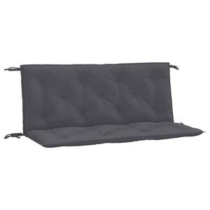 vidaXL 2 db antracit oxford sz&ouml;vet kerti padp&aacute;rna 120 x 50 x 7 cm