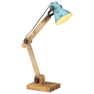 vidaXL kopott k&eacute;k asztali l&aacute;mpa 25 W 23 x 18 x 96 cm E27