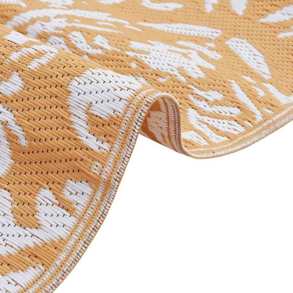 vidaXL Kültéri Szőnyeg ARAKIL narancssárga és fehér 300 x 400 cm PP