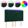 vidaXL s&ouml;t&eacute;tz&ouml;ld b&aacute;rsony LED-es fejt&aacute;mla 147x16x118/128 cm