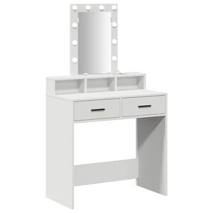 vidaXL &Ouml;lt&ouml;zk&ouml;dőasztal Feh&eacute;r 79 x 41 x 140 cm Szerelt Fa