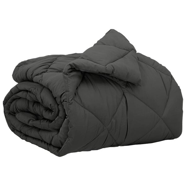 vidaXL Teljes &eacute;ves takar&oacute; Antracit 200 x 155 cm Mikrosz&aacute;l