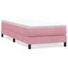 vidaXL r&oacute;zsasz&iacute;n b&aacute;rsony rug&oacute;s &aacute;gy matrac n&eacute;lk&uuml;l 90x210 cm