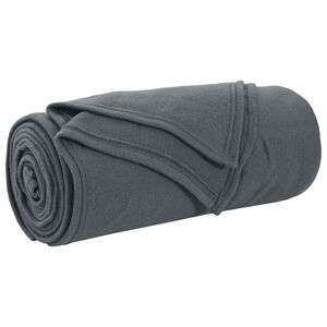 vidaXL Pl&eacute;d S&ouml;t&eacute;tsz&uuml;rke 270 x 240 cm 0.86 kg Gyapj&uacute;
