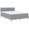 vidaXL LED Box Spring &Aacute;gy Vil&aacute;gossz&uuml;rke 160 x 200 cm sz&ouml;vet