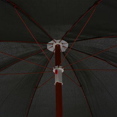 vidaXL antracitszürke napernyő acélrúddal 240 cm