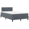 vidaXL LED Box Spring &Aacute;gy fejt&aacute;ml&aacute;val S&ouml;t&eacute;tsz&uuml;rke 120 x 190 cm B&aacute;rsony