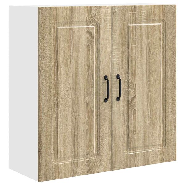 vidaXL Konyhaszekr&eacute;ny Kalmar Sonoma t&ouml;lgy 80 x 31 x 80 cm Faanyag