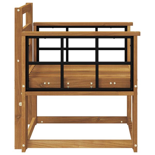 vidaXL K&uuml;lt&eacute;ri kanap&eacute; T&ouml;m&ouml;r Ak&aacute;cfa Term&eacute;szetes