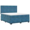 vidaXL Boxspring &aacute;gy matraccal fejt&aacute;ml&aacute;val K&eacute;k 180 x 200 cm B&aacute;rsony