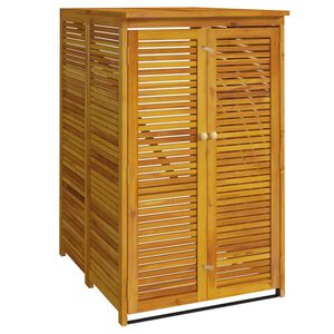vidaXL t&ouml;m&ouml;r ak&aacute;cfa kukat&aacute;rol&oacute; f&eacute;szer 70 x 89 x 117 cm