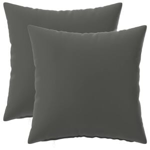 vidaXL P&aacute;rna huzat 2 pcs HEERLEN Antracitsz&uuml;rke 30 x 30 cm Poli&eacute;szter