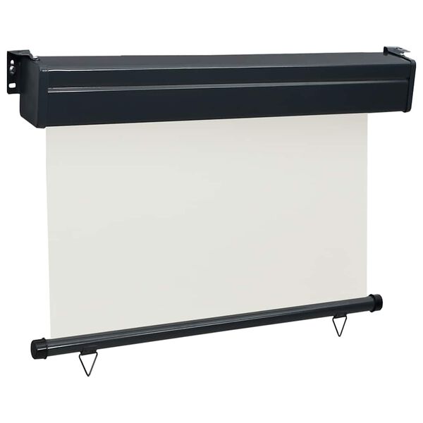 vidaXL krémszínű oldalsó terasznapellenző 85 x 250 cm