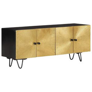 vidaXL t&ouml;m&ouml;r mang&oacute;fa TV-szekr&eacute;ny 110 x 30 x 45 cm