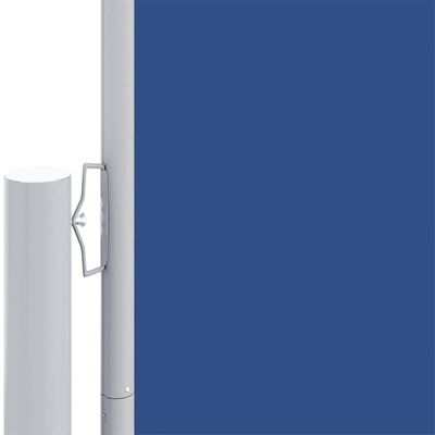 vidaXL kék behúzható oldalsó napellenző 180 x 1200 cm