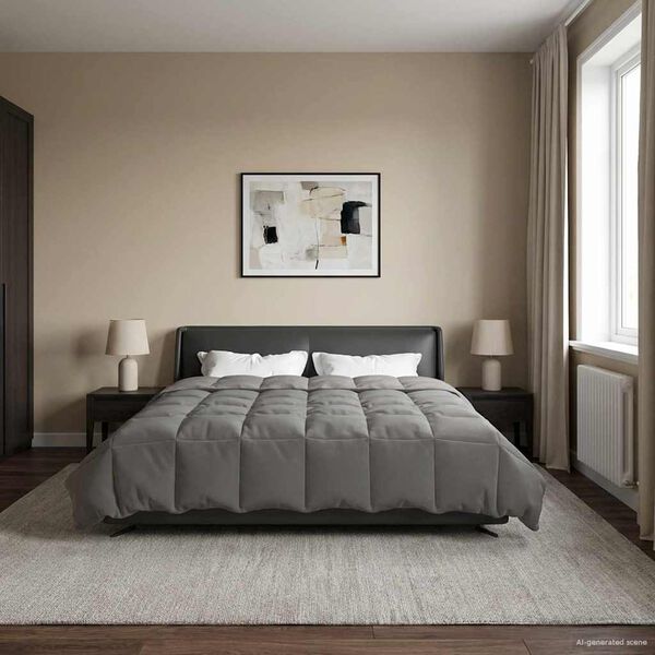 vidaXL Teljes &eacute;ves takar&oacute; Vil&aacute;gossz&uuml;rke 200 x 220 cm Mikrosz&aacute;l