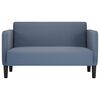 vidaXL k&eacute;k kordb&aacute;rsony sz&ouml;vet loveseat kanap&eacute; 109 cm