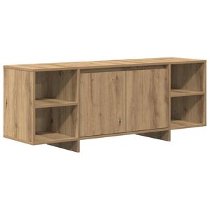 vidaXL k&eacute;zműves t&ouml;lgy sz&iacute;nű szerelt fa TV-szekr&eacute;ny 130 x 35 x 50 cm