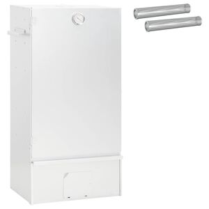 vidaXL F&uuml;st&ouml;lő S&uuml;tő 3 db 44,5 x 29 x 83 cm Horganyzott ac&eacute;l Ez&uuml;st