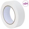 vidaXL Festő Maszkol&oacute; Szalagok 24 pcs Feh&eacute;r 38mm x 50m Pap&iacute;r