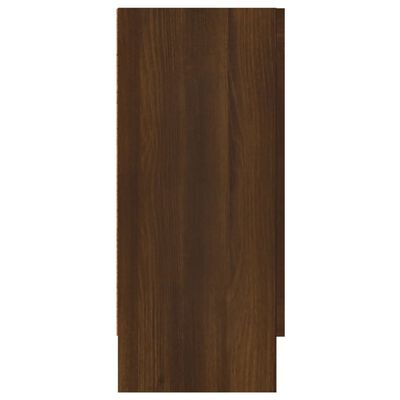 vidaXL barna tölgy színű szerelt fa tálalószekrény 120 x 30,5 x 70 cm