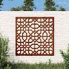 vidaXL m&oacute;r st&iacute;lus&uacute; corten ac&eacute;l kerti fald&iacute;sz 55x55 cm