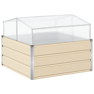 vidaXL N&ouml;v&eacute;nytart&oacute; &Iacute;v&oacute; 100 x 100 x 77 cm Horganyzott ac&eacute;l