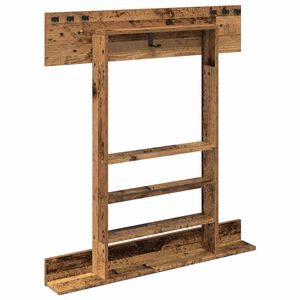 vidaXL Bili&aacute;rd d&aacute;k&oacute; &aacute;llv&aacute;ny Szerelt Fa 93 x 12 x 103 cm Antik Fa
