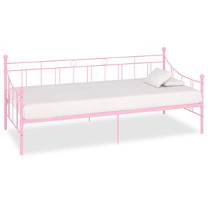 vidaXL r&oacute;zsasz&iacute;n f&eacute;m kanap&eacute;&aacute;gy-keret 90 x 200 cm