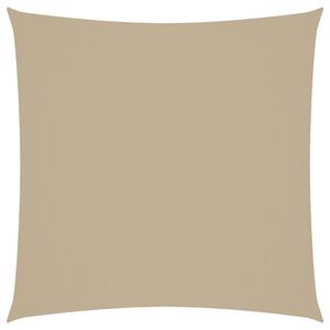 vidaXL n&eacute;gyzet alak&uacute; b&eacute;zs oxford sz&ouml;vet napvitorla 3,6 x 3,6 m