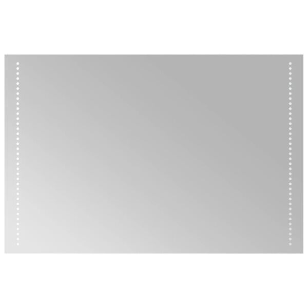 vidaXL LED-es f&uuml;rdőszobat&uuml;k&ouml;r 90x60 cm