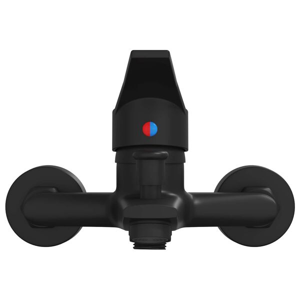 vidaXL Zuhany Keverő Csap Fekete G 1 / 2 h&uuml;velyk