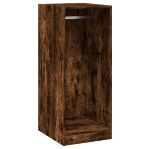 vidaXL f&uuml;st&ouml;s t&ouml;lgy sz&iacute;nű szerelt fa ruh&aacute;sszekr&eacute;ny 48 x 41 x 102 cm