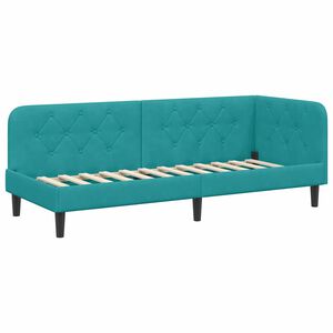 vidaXL Sarok&aacute;gy keret T&uuml;rkiz 80 x 200 cm B&aacute;rsony