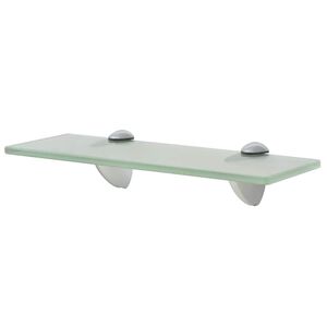 vidaXL lebegő polc &uuml;veg 30x10 cm 8 mm